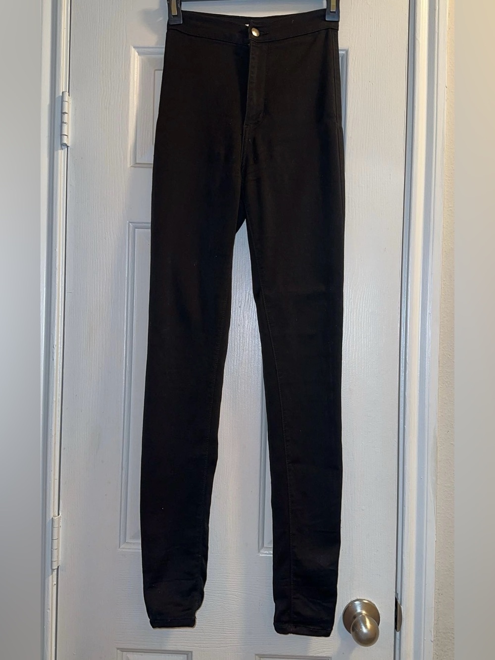 Aphrodite Black High-Rise Skinny Leggings